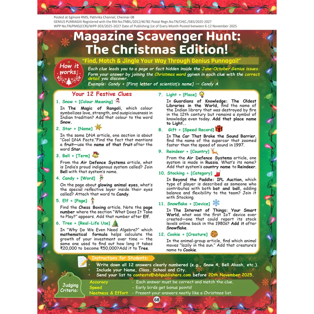 Genius Punnagai (Age: 12-18 Years) - Image 4