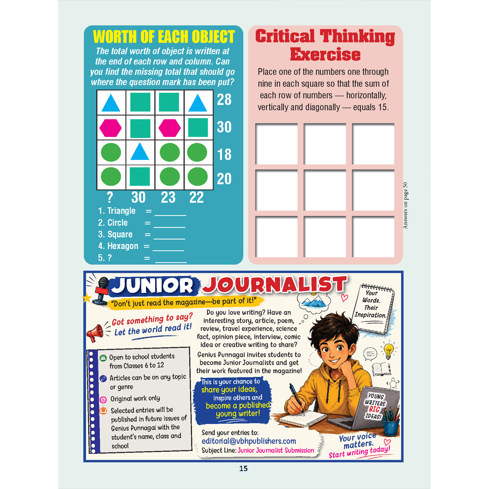 15 page Genius June 2026